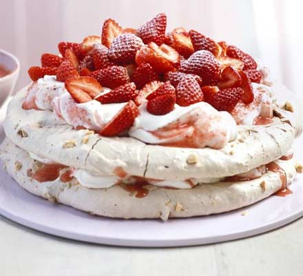 как приготовить безе с клубникой как приготовить безе с клубникой